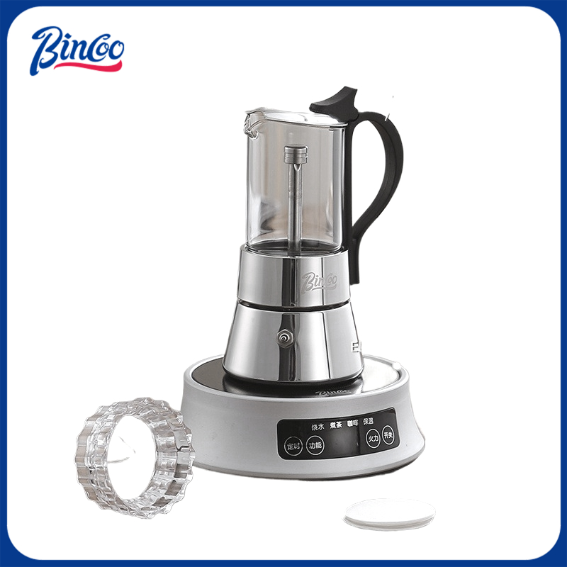Moka Pot Stove - Cafetière Moka à double valve BINCOO
