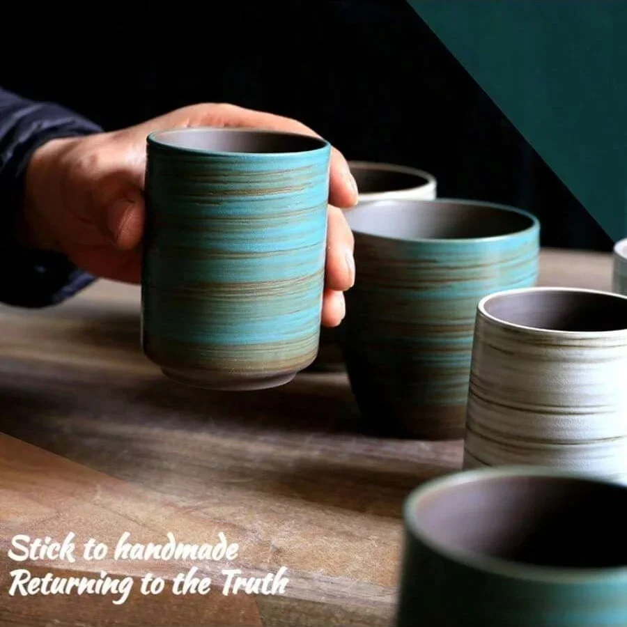 Tasse en grès craquelée peinte - Xbloom Coffee Tea avis et prix